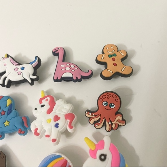 Croc Charms Lot of 15 Unicorn Bear Octopus Charms - Picture 3 of 14